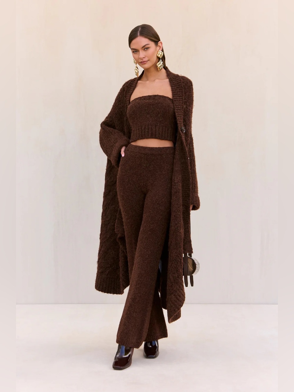 Cult Gaia RARE Loria Knit Cardigan - Wool, small - Picture 6 of 12